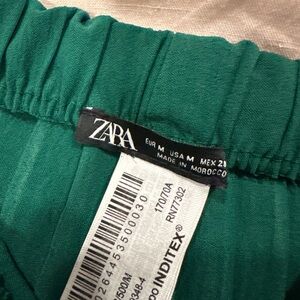 Zara Deep Green Dress Pants